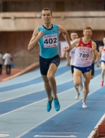 Russian Indoor Championships 2014, Moscow, RUS. 2 Day. 800m Champion Stepan Poistogov