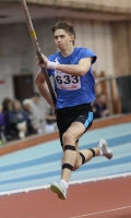 Russian Indoor Championships 2014, Moscow, RUS. 3 Day. Pole Vault. Ilya Mudrov
