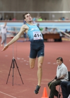 Russian Indoor Championships 2014, Moscow, RUS. 3 Day. Long Jump. Yevgeniy Antonov