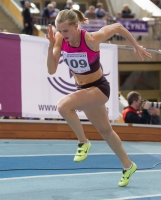 Kseniya Ryzhova. 400 Metres Russian Indoor Champion 2014