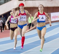 Anna Schagina. 800 m Russian Indoor Champion 2014