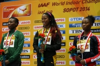 Murielle Ahoure. 60 m World Indoor Silver Medallist 2014