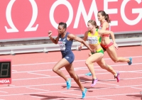 European Athletics Championships 2014 /Zurich, SUI. Day 1. 100m Women Qualifying Rounds