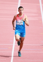 European Athletics Championships 2014 /Zurich, SUI. Day 1. 400m Men Qualifying Rounds. Maksim Dyldin