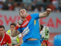 European Athletics Championships 2014 /Zurich, SUI. Day 1. Shot Put Men Final. Valeriy Kokoyev