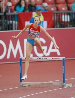 European Athletics Championships 2014 /Zurich, SUI. Day 2. 400m Hurdles Women Qualifying Rounds. Vera Rudakova