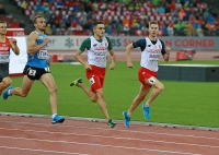 European Athletics Championships 2014 /Zurich, SUI. Day 2. 800m Men Semifinals