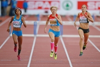 European Athletics Championships 2014 /Zurich, SUI. Day 3. 400m Hurdles Women Semifinals