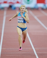 European Athletics Championships 2014 /Zurich, SUI. Day 3. 200m Women Semifinals