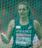 European Athletics Championships 2014 /Zurich, SUI. Day 5. Discus Throw Women Final. Mélina ROBERT-MICHON, FRA