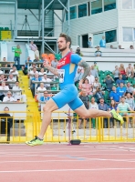 Mikhail Idrisov. Russian Champion 2014 at 100m