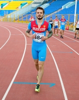 Mikhail Idrisov. Russian Champion 2014 at 100m