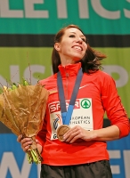 Marina Arzamasova. 800 m European Bronze Medallist 2013
