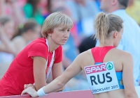 Anzhelika Sidorova. European Team Championships 2015, Cheboksary. With Svetlana Abramova