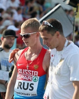Yuriy Borzakovskiy. European Team Championships 2015. With Konstantin Tolokonnikov