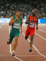 Wayde Van Niekerk. 400 m World Champion 2015