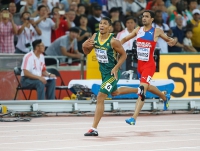 Wayde Van Niekerk. 400 m World Champion 2015