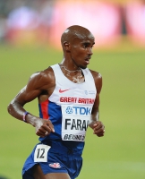 Mo Farah. 10000 m World Champion 2015, Beijung