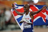 Mo Farah. 5000 m World Champion 2015, Beijung