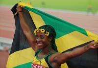 Shelly-Ann Fraser-Pryce. 100m World Champion 2015, Beijing