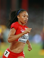 Allyson Felix. World Championships 2015, Beijing. 400m
