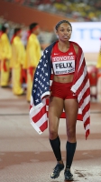 Allyson Felix. World Championships 2015, Beijing. 4x400m