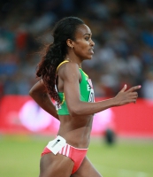 Genzebe Dibaba. 1500 m World Champion 2015, Beijing