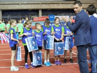 Russian Winter 2016. IAAF Child and champion s child. Yuriy Borzakovskiy