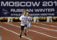 Russian Winter 2016. IAAF children of champions. Vanya Zelichyenok