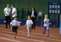 Russian Winter 2016. IAAF children of champions. Melaniya Ukhova,  Nastya Pechenkina, Serezha Shustov