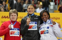 Michelle Carter. Shot World Indoor Bronze Medallist 2012