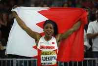 Kemi  Adekoya. 400 m World Indoor Champion 2016