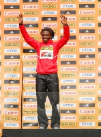 Francine Niyonsaba. 800 m World Indoor Champion 2016