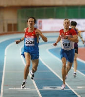 Vladimir Krasnov. 400m Russian Indoor Champion 2016