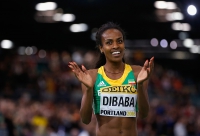 Genzebe Dibaba. 3000m World Indoor Champion 2016