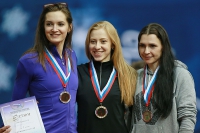 Russiun Indoor Championships 2016. 60 Metres. Kristina Sivkova, Anna Kukushkina, Yevgeniya Polyakova