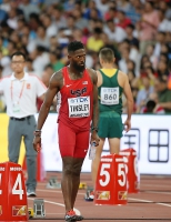 IAAF World Championships 2015, Beijing. Day 1. 400 Metres Hurdles. Heats. Michael TINSLEY USA