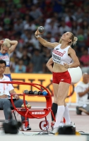 IAAF World Championships 2015, Beijing. Day 1. Heptathlon. Shot Put. W. Karolina TYMINSKA, POL
