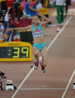 IAAF World Championships 2015, Beijing. Day 1. Triple Jump. Qualification. Olga RYPAKOVA, KAZ