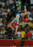IAAF World Championships 2015, Beijing. Day 1. Pole Vault.	Qualification. Aleksandr Gripich, RUS
