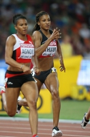 IAAF World Championships 2015, Beijing. Day 1. Heptathlon. 200 Metres. Nafissatou THIAM, BEL