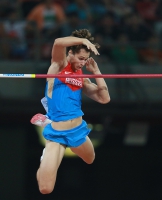 IAAF World Championships 2015, Beijing. Day 1. Pole Vault.	Qualification. Ivan GERTLEIN, RUS