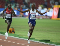IAAF World Championships 2015, Beijing. Day 1. 10 000 Metres World Champion Mohamed FARAH, GBR