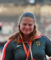 Christina Schwanitz. Shot World Champion 2015, Beijing