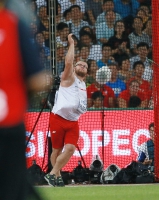 IAAF World Championships 2015, Beijing. Day 2. Hammer Throw. Final. 	Pawel FAJDEK, POL