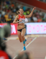 IAAF World Championships 2015, Beijing. Day 3. Triple Jump	. Final. Kristin GIERISCH, GER
