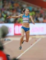 IAAF World Championships 2015, Beijing. Day 3. Triple Jump	. Final. Olga SALADUKHA, UKR