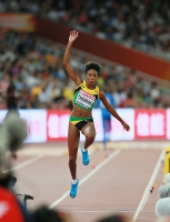 IAAF World Championships 2015, Beijing. Day 3. Triple Jump	. Final. Shanieka THOMAS, JAM