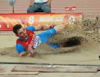 IAAF World Championships 2015, Beijing. Day 4. 	Long Jump. Final. Aleksandr MENKOV, RUS