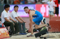 IAAF World Championships 2015, Beijing. Day 4. 	Long Jump. Final. Sergey POLYANSKIY, RUS